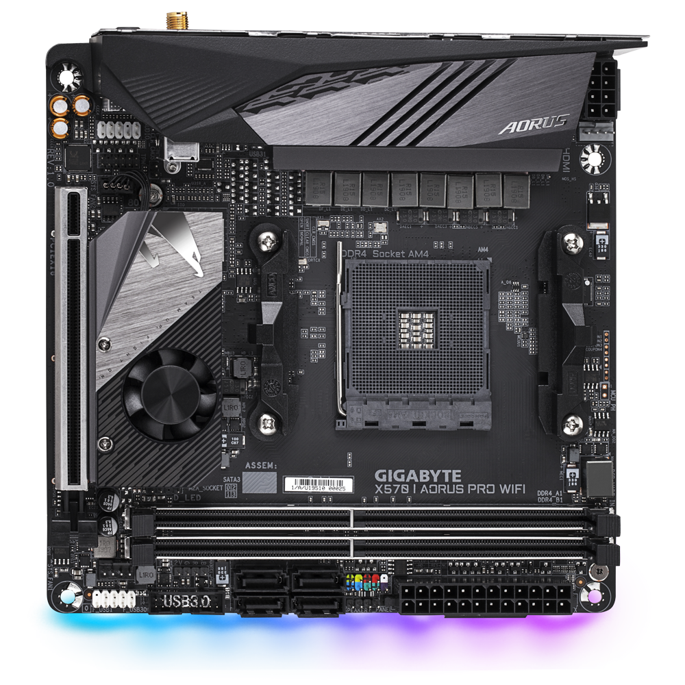 Gigabyte X570I Aorus Pro Wifi - Motherboard Specifications On